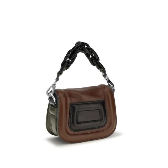 26FW 피에르하디 숄더백 PIQV03ZKAKIHAZELNBB BROWN - PIERRE HARDY