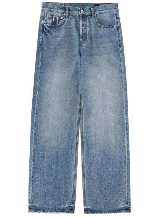 26FW 자크뮈스 스트레이트 데님 팬츠 PAM00028AD0 003833C BLUE
