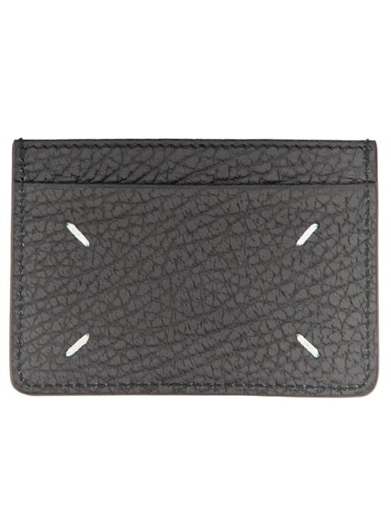26FW 마르지엘라 포 스티치 카드 홀더 SA1VX0005 P4455T8013 BLACK