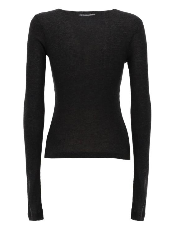 26SS JW앤더슨 폴로 티셔츠 JO0292 PG1904972 CHARCOAL - JW ANDERSON