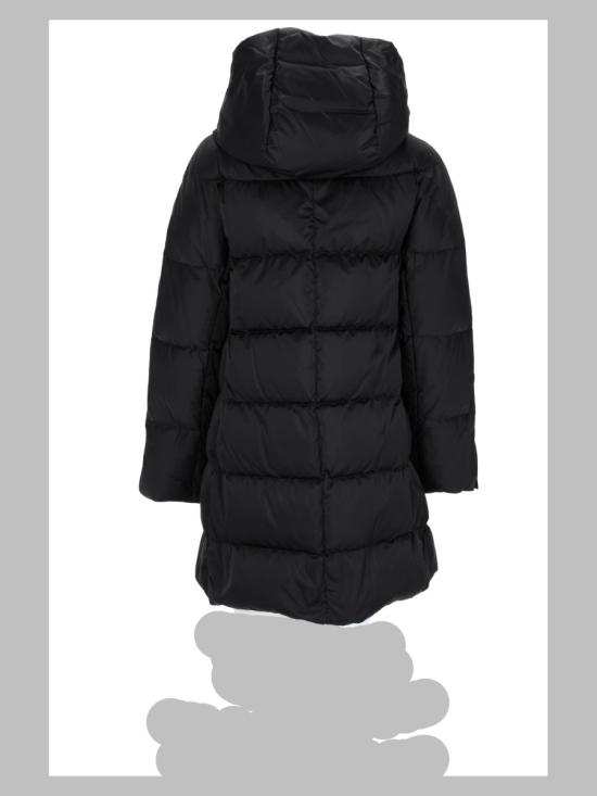 26FW 에르노 새틴 A-셰이프 재킷 PI1304D 12170Z9300 BLACK - HERNO