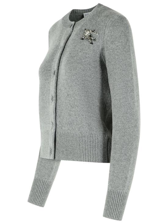 26FW 버버리 가디건 8132458A1216 Grey - BURBERRY