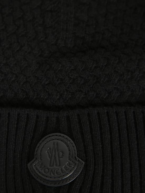 27FW 몽클레어 비니 L20913B000 26 M4281 999 Black - MONCLER