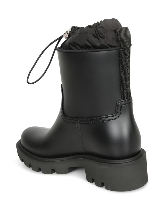 27FW 몽클레어 킥스트림 로고 패치 레인 부츠 L209B4G001 90 M4522 999 Black - MONCLER