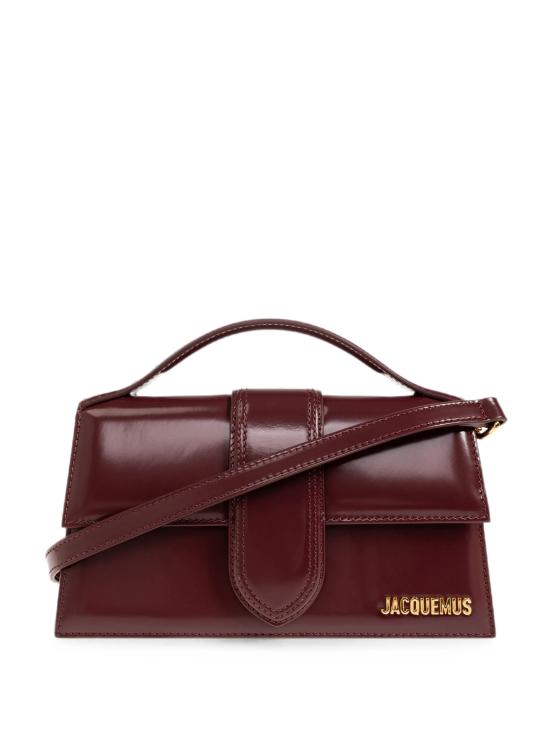 26FW 자크뮈스 라지 밤비노 크로스바디 플랩 백 BAW00007AC18A01 490 BURGUNDY