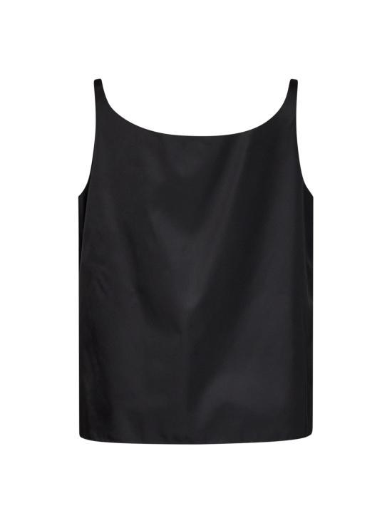 26FW 프라다 삼각 로고 리나일론 슬리브리스탑 24X753OOO1WQ8F0002 BLACK - PRADA