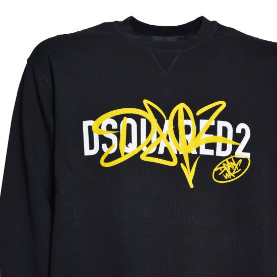 26FW 디스퀘어드2 긴팔 티셔츠 S74GU0977D25028 900 NERO - DSQUARED2