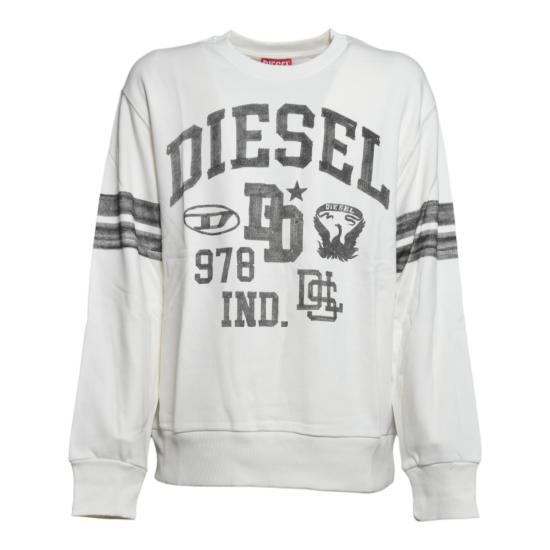 26FW [키즈] 디젤 니트/스웻셔츠 J029880GEAD K141 BIANCO