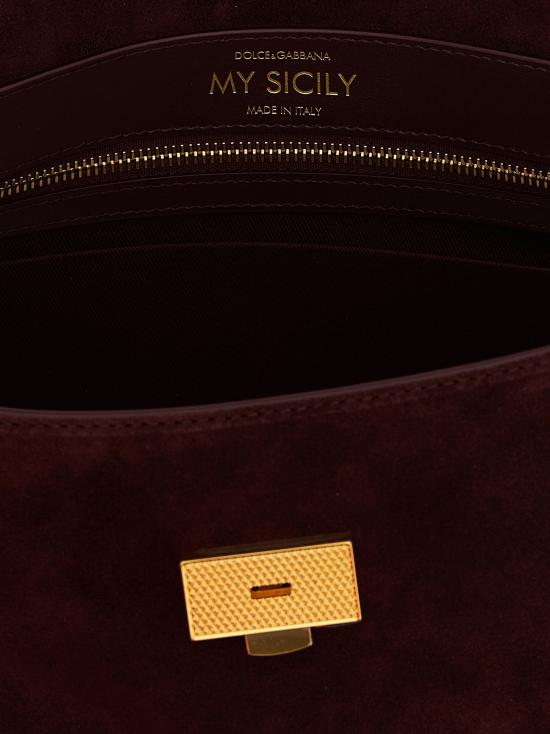 26FW 돌체앤가바나 마이 시실리 핸드백 BB7782BO9038B517 Bordeaux - DOLCE & GABBANA