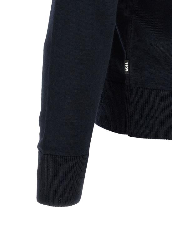 26FW 휴고보스 가디건 50565499404 Blue - HUGO BOSS
