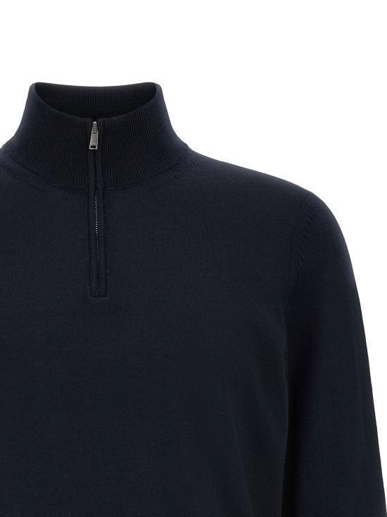 26FW 휴고보스 가디건 50565499404 Blue - HUGO BOSS