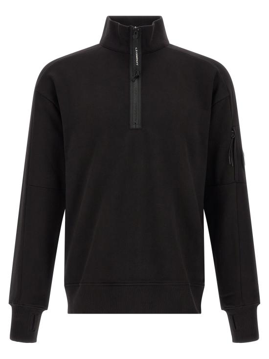 26FW 씨피 컴퍼니 긴팔 티셔츠 21CMSS033A005086W999 Black