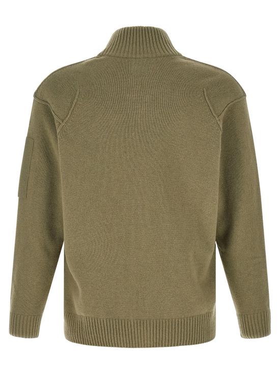26FW 씨피 컴퍼니 가디건 21CMKN708A110149A356 Green - C.P. COMPANY