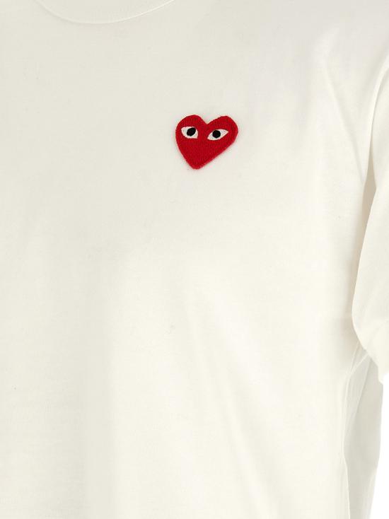 26FW 꼼데가르송 탑 AXT1080512 White - COMME DES GARCONS