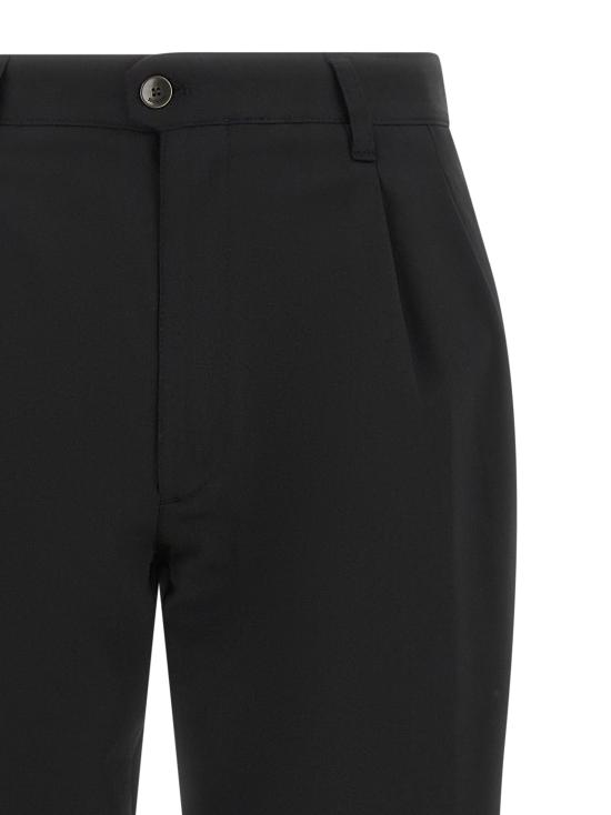 26FW 인코텍스 스트레이트 팬츠 10S40340612990 Black - INCOTEX