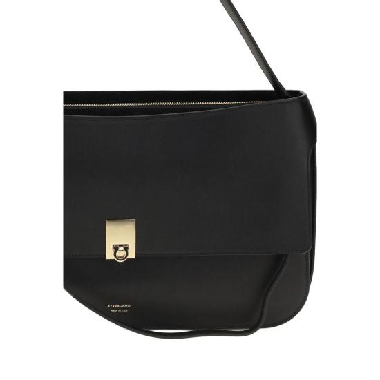 26FW 살바토레 페라가모 숄더백 FE797357001BB BLACK - SALVATORE FERRAGAMO
