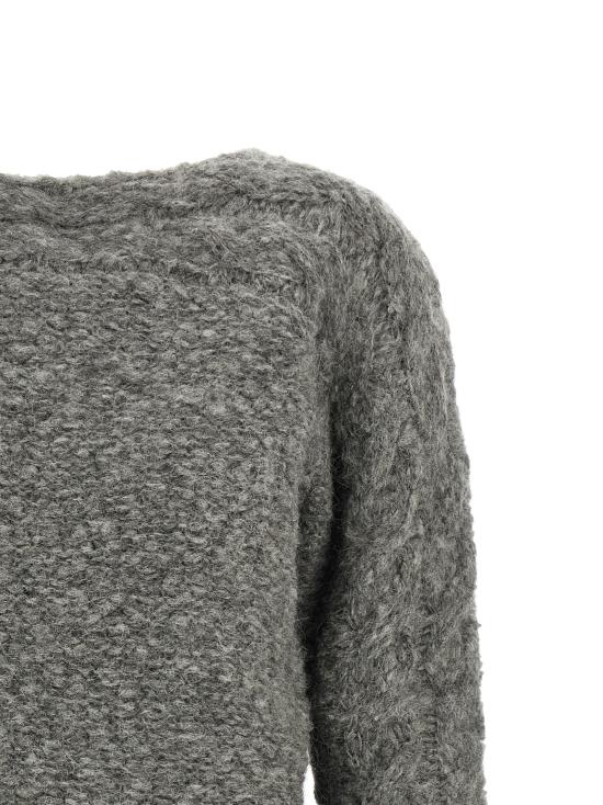 26FW 이자벨마랑 가디건 PU0952FAD3L06I02GY Gray - ISABEL MARANT