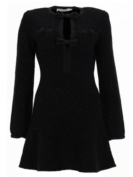 26SS 셀프 포트레이트 원피스 RS26 210S B BLACK - SELF PORTRAIT