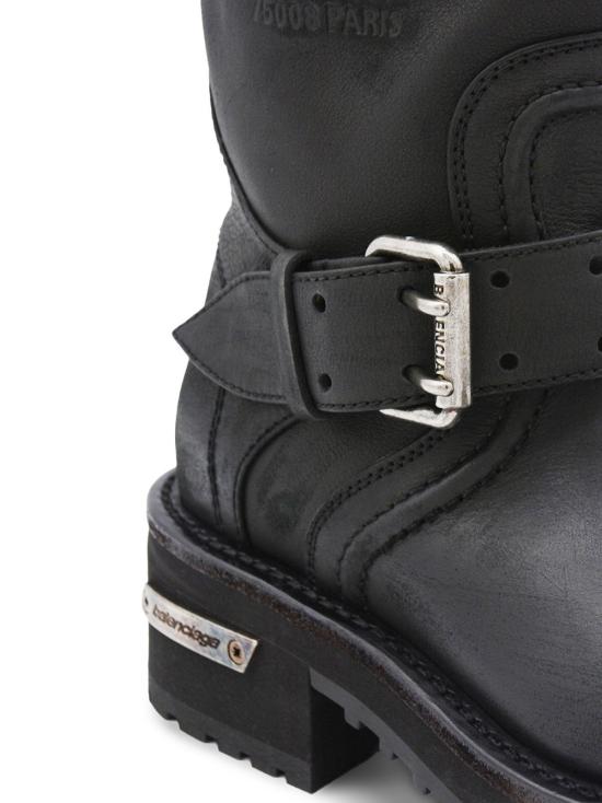 26FW 발렌시아가 VENOM 베놈 미들 부츠 833585 WCAL11080 BLACK SILVER - BALENCIAGA