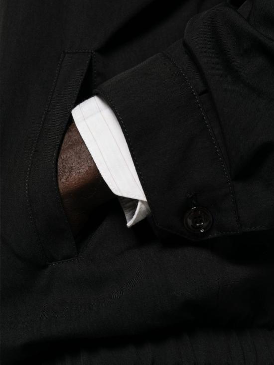 26FW 아워레가시 자켓 M4261CJB Crow Black Night Drape Twill - OUR LEGACY