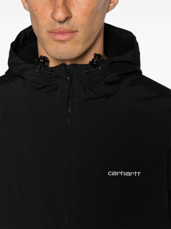 26FW 칼하트 WIP 후드 세일 자켓 I028436 0D2XX BLACK - CARHARTT WIP