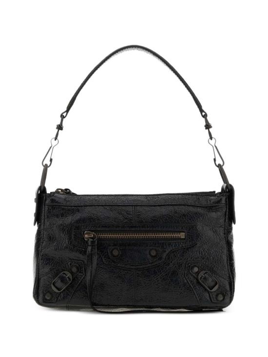 26FW 발렌시아가 르 시티 모토 미니백 866122 2ABEK1000 BLACK