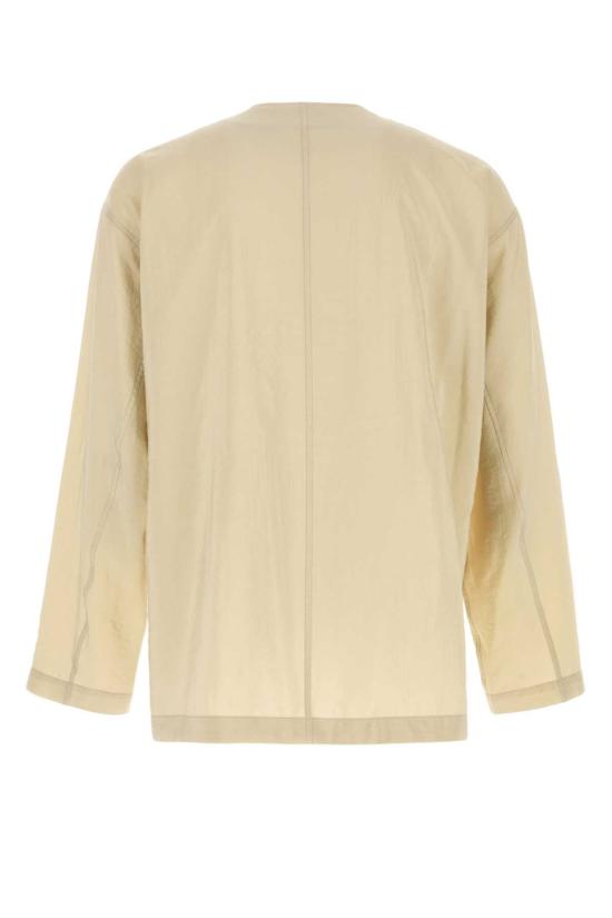 26SS 르메르 드라이 실크 V넥 셔츠 SH1235LF1308 BG235 BEIGE - LEMAIRE