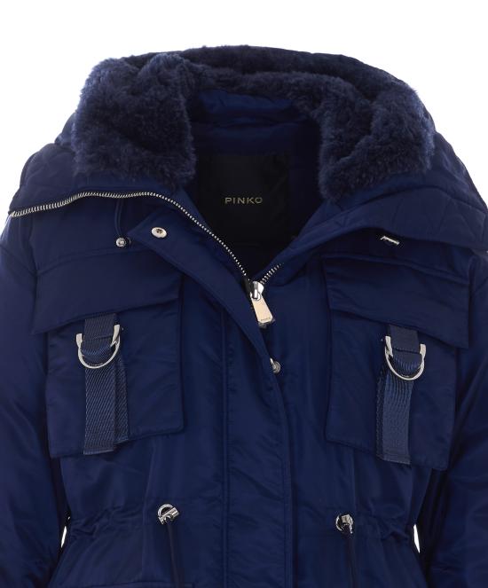 26FW 핑코 패딩 107723 A2OIF92 BLUE - PINKO