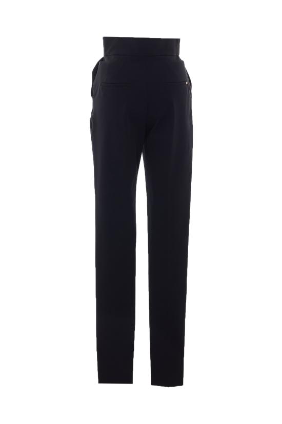 26FW 엘리자베타프랜치 스트레이트 팬츠 PA19266E2 110 Black - ELISABETTA FRANCHI