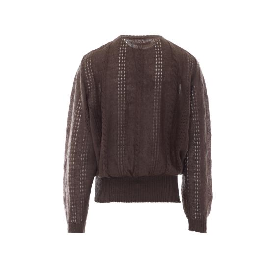 26FW 마리아노 가디건 W58327547 6144 BROWN - MAGLIANO