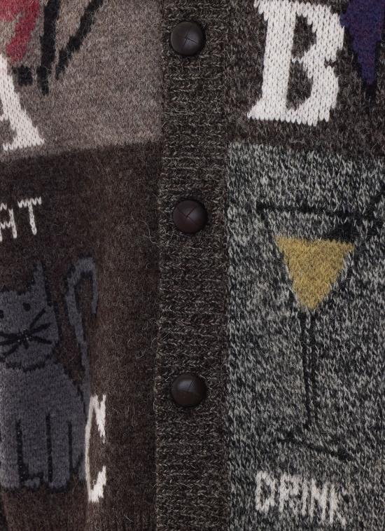 26FW 마리아노 가디건 W58329190 8596 GREY - MAGLIANO