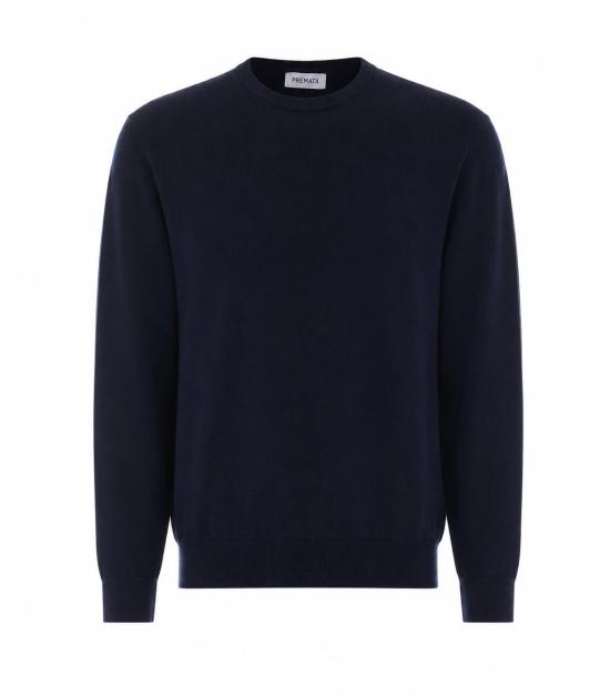 26FW 프리미아타 스웨터 PMG48 BLUE