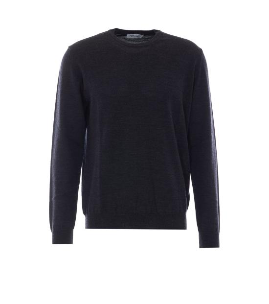 26FW 프리미아타 스웨터 PMG48 ANTHRACITE MELANGE GREY