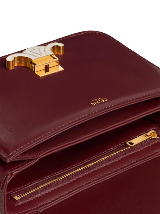 26FW 셀린느 틴 트리옹프 백 샤이니 카프스킨 188424K49 BORDEAUX - CELINE