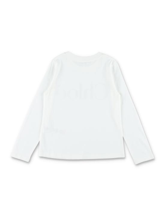 26FW [키즈] 끌로에 티셔츠 C21299 117 Bianco - CHLOE