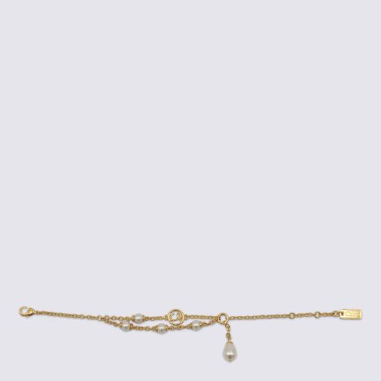 26FW 끌로에 팔찌 CH26SJB01BGL 7ZN GOLD PEARLY