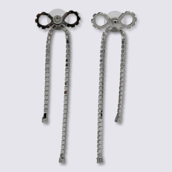 26FW 셀프 포트레이트 이어링 RS26606ESL SILVER - SELF PORTRAIT