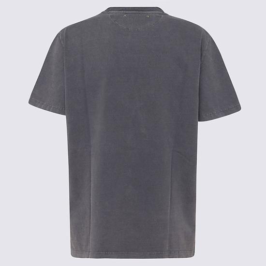 26FW 골든구스 크리스털 레귤러 반팔 티셔츠 GWP01220 P00067060318 ANTHRACITE - GOLDEN GOOSE