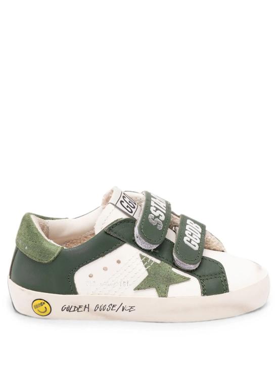 26FW [키즈] 골든구스 스니커즈 GTF00143 F008663 10502 WHITE GREEN