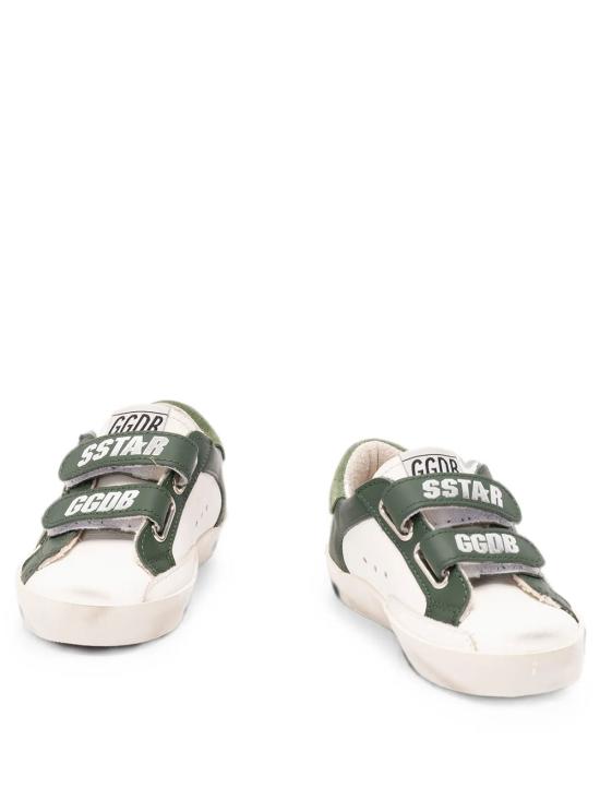 26FW [키즈] 골든구스 스니커즈 GTF00143 F008663 10502 WHITE GREEN - GOLDEN GOOSE