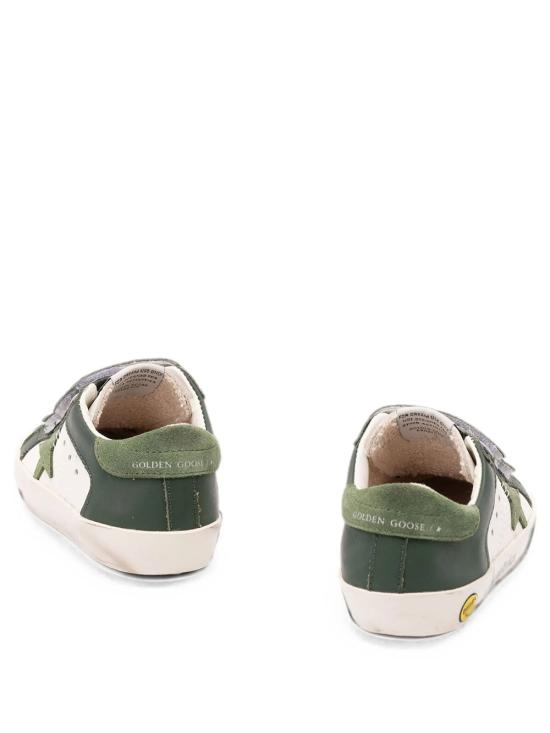 26FW [키즈] 골든구스 스니커즈 GTF00143 F008663 10502 WHITE GREEN - GOLDEN GOOSE