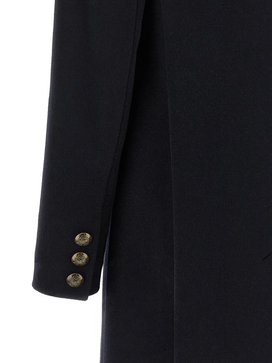 26FW 랄프 로렌 코트 자수 장식 , 트렌치  (파란색) - RALPH LAUREN