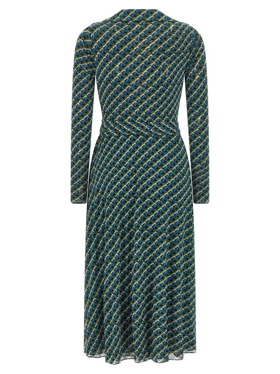 26FW 다이앤 본 퍼스텐버그 미디 원피스 피닉스 드레스 멀티컬러 - DIANE VON FURSTENBERG