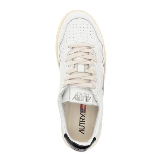 26FW 오트리 메달리스트 로우 레더 스니커즈 AULWLL22 White - AUTRY