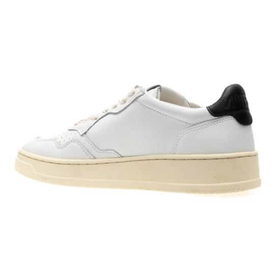 26FW 오트리 메달리스트 로우 레더 스니커즈 AULWLL22 White - AUTRY