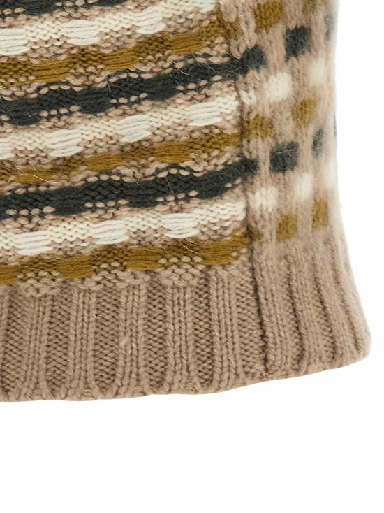 26FW 마르니 스웨터 셰틀랜드 아카드 니트  질레 베이지 - MARNI