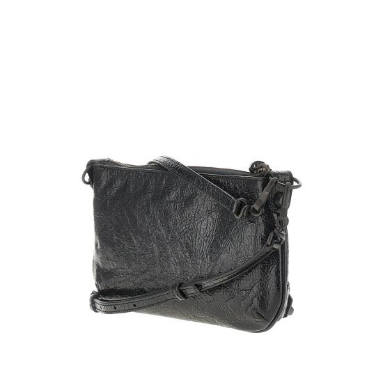26FW 발렌시아가 르 시티 파우치 온 스트랩 8639602ABEK Black - BALENCIAGA