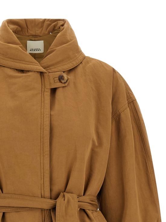 26FW 이자벨마랑 패딩 보일린다  재킷 브라운 - ISABEL MARANT