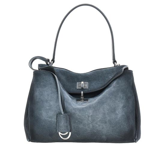 26FW 발렌시아가 로데오 핸드백 스몰 7897792AB4G Grey