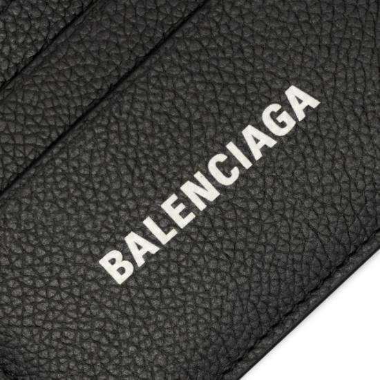 26FW 발렌시아가 캐쉬 카드 홀더 5943091IZI3 Black - BALENCIAGA